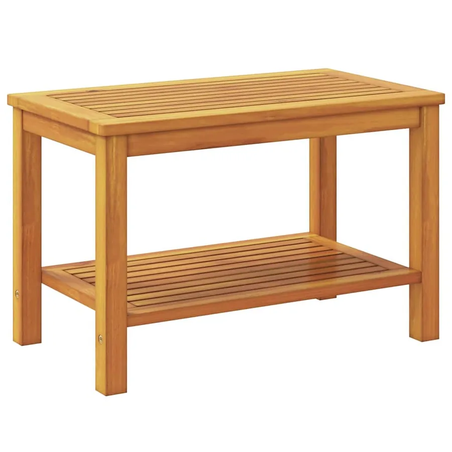 Table d'appoint Huile Naturelle 70 x 40 x 45 cm - 6