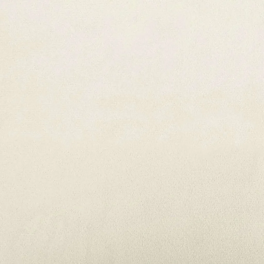 Chaise Œuf avec Pouf Crème Velours - 9