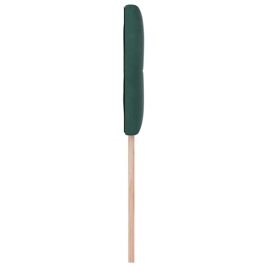 Tête de lit Vert foncé 100 cm Velours - 5