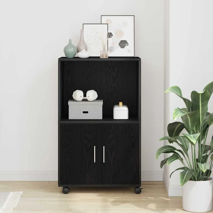 Armoire Chêne noir 55 x 40 x 82 cm