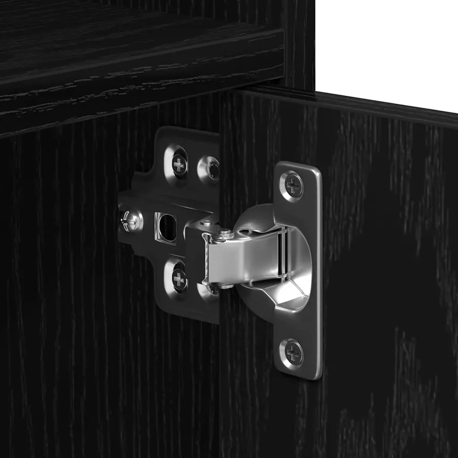 Armoire Chêne noir 55 x 40 x 82 cm - 11
