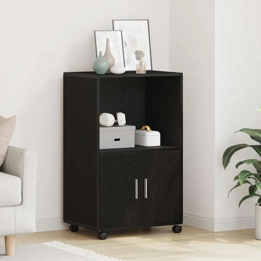Armoire Chêne noir 55 x 40 x 82 cm - 4