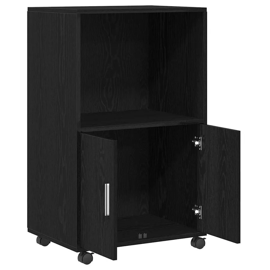 Armoire Chêne noir 55 x 40 x 82 cm - 5