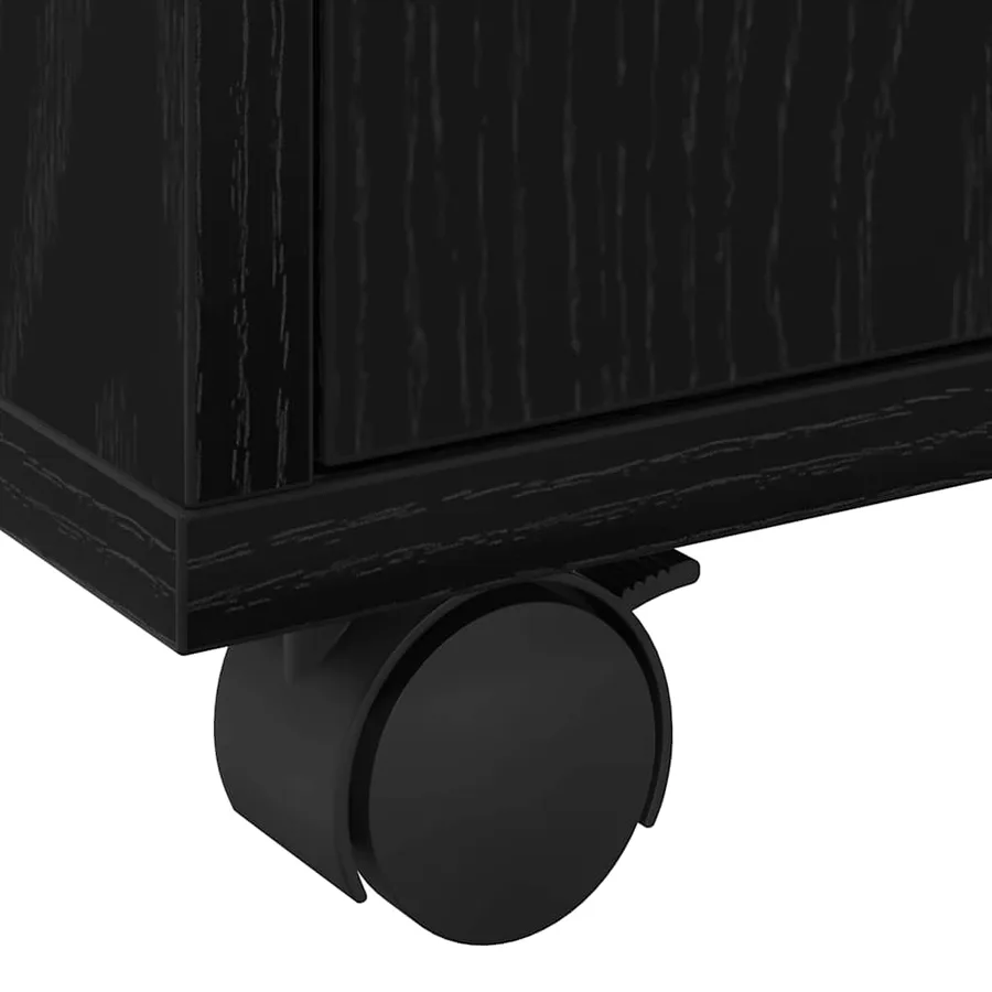 Armoire Chêne noir 55 x 40 x 82 cm - 8