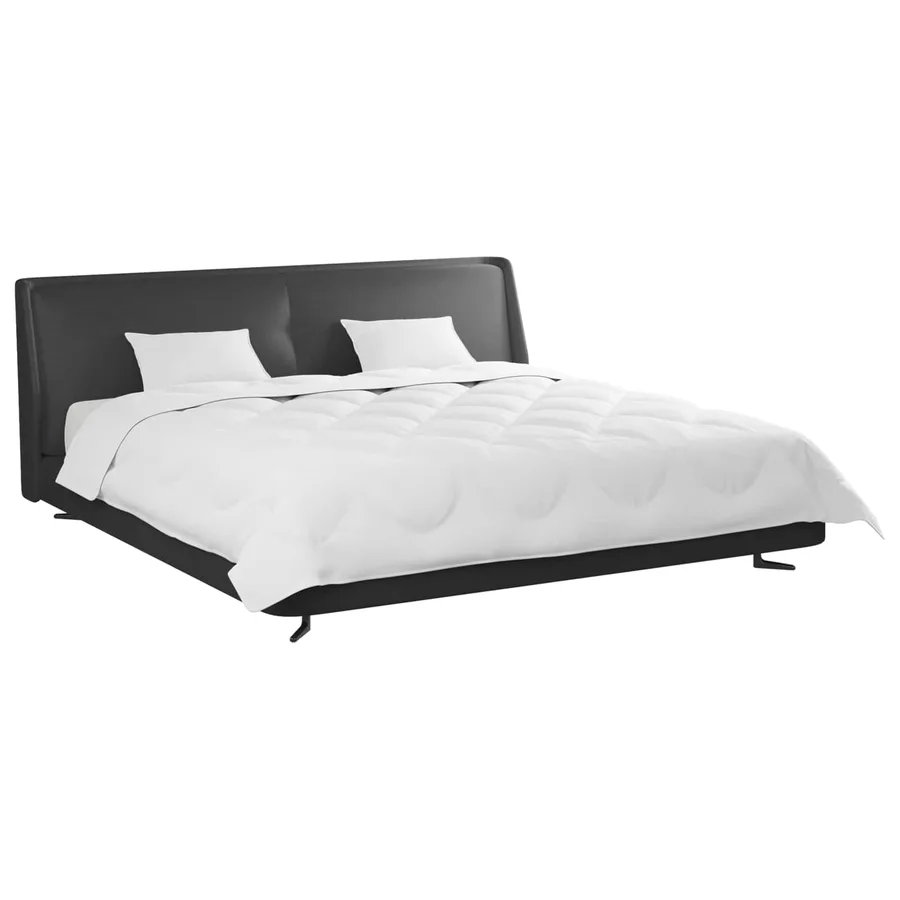 Duvet toutes saisons avec oreiller 3 pcs Blanc Microfibre - 3