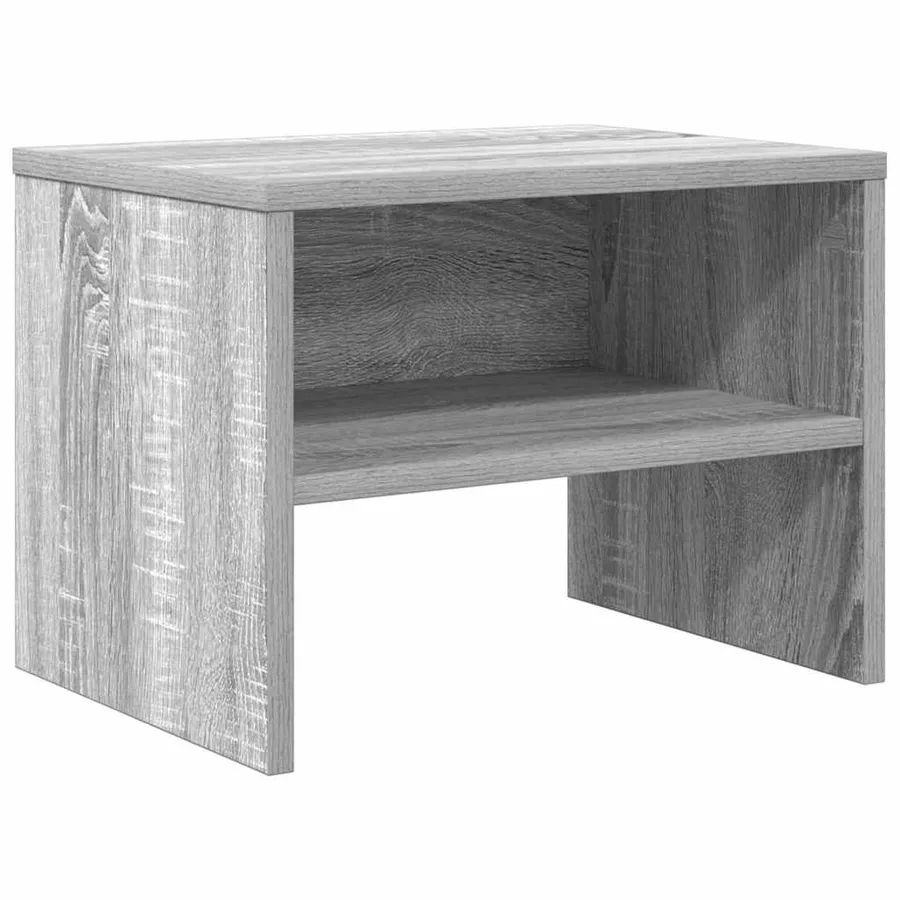 Table de chevet Sonoma gris 40x30x30 cm Bois d'ingénierie - 2