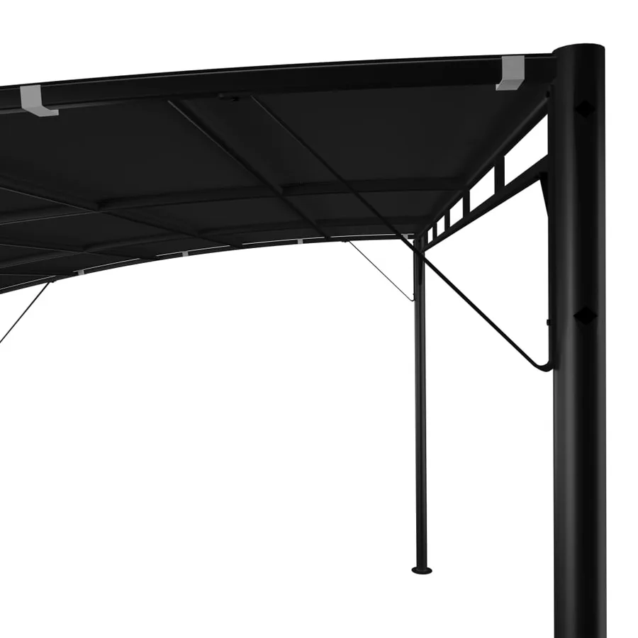 Auvents parasols 4 x 3 x 2,55 m Anthracite - 5