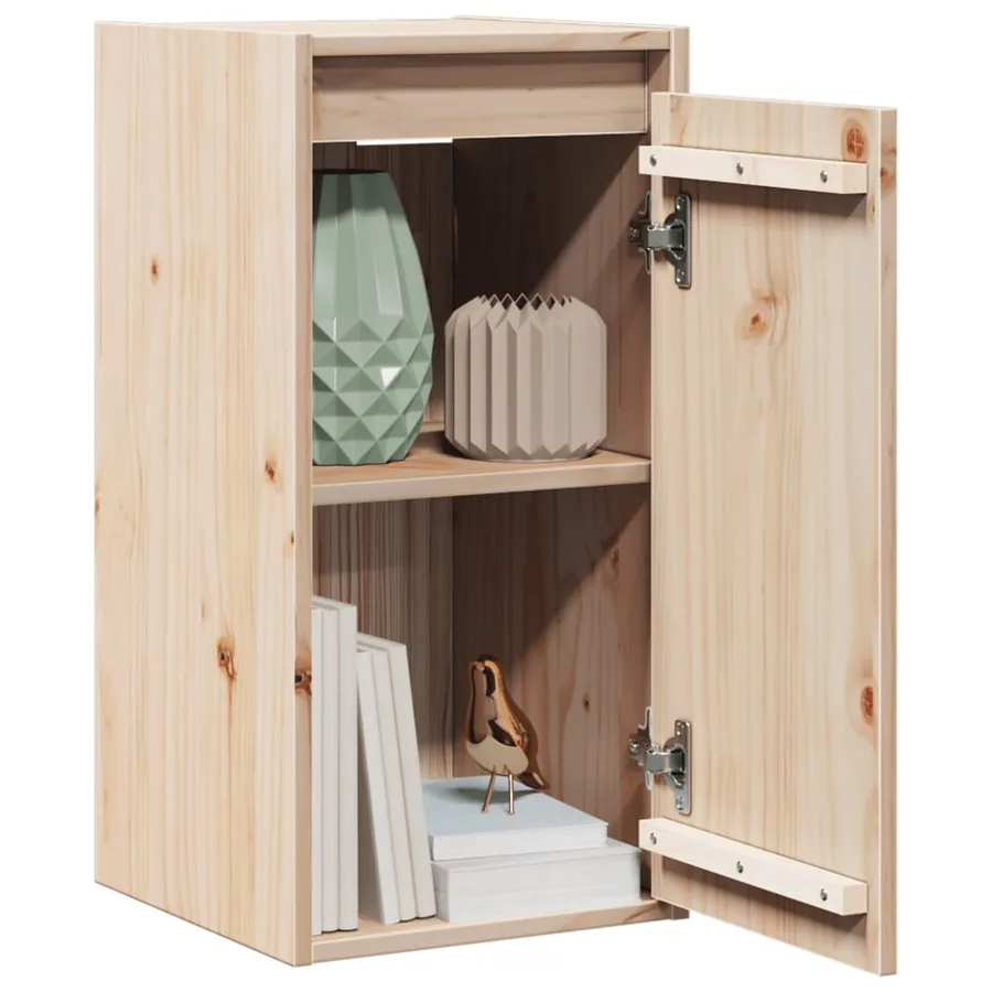Armoires murales 2 pcs 30x30x60 cm Bois de pin massif - 4