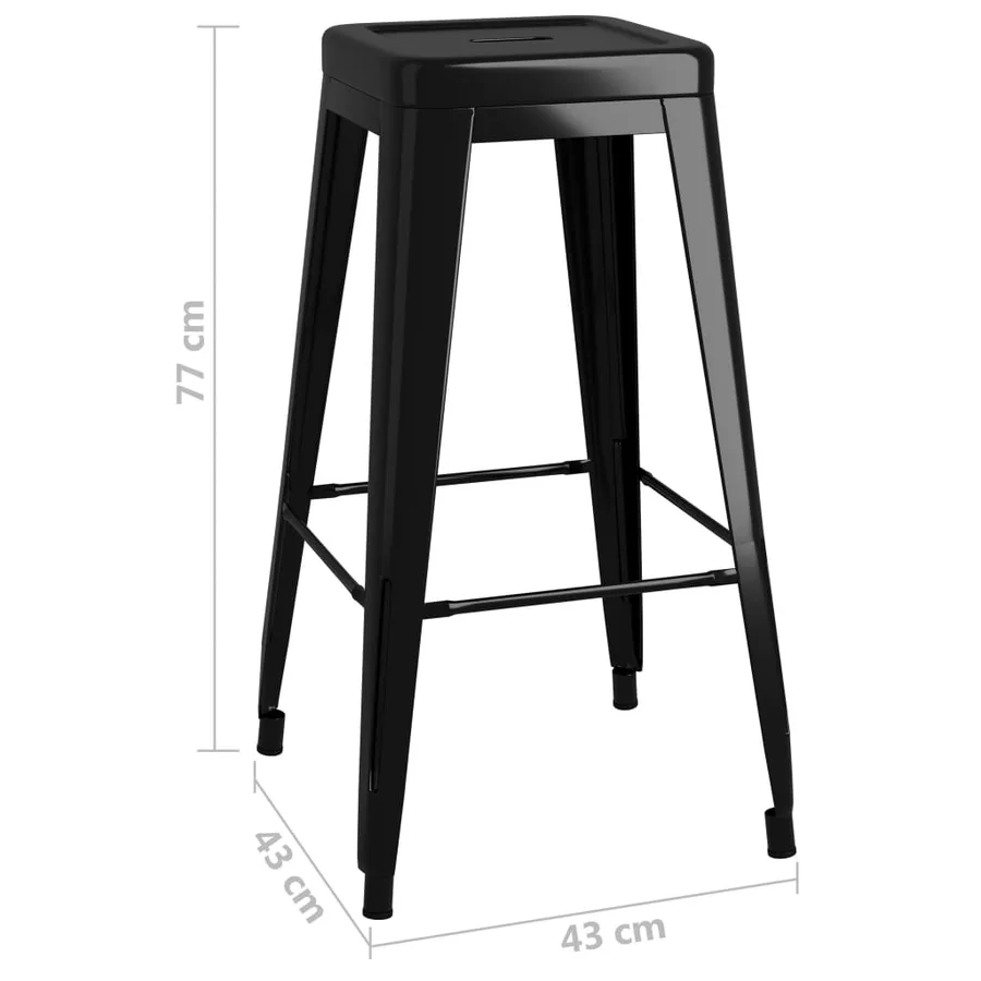 Ensemble de bar 7 pcs Noir - 12