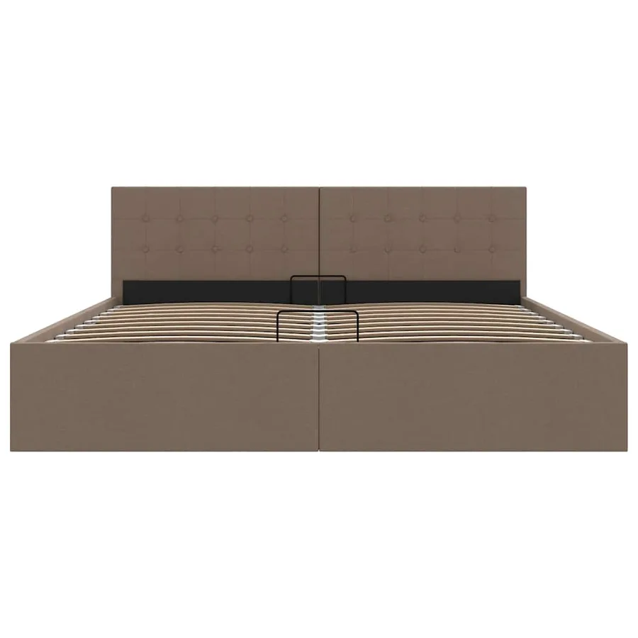 Cadre de lit à rangement hydraulique sans matelas 180x200 cm - 5