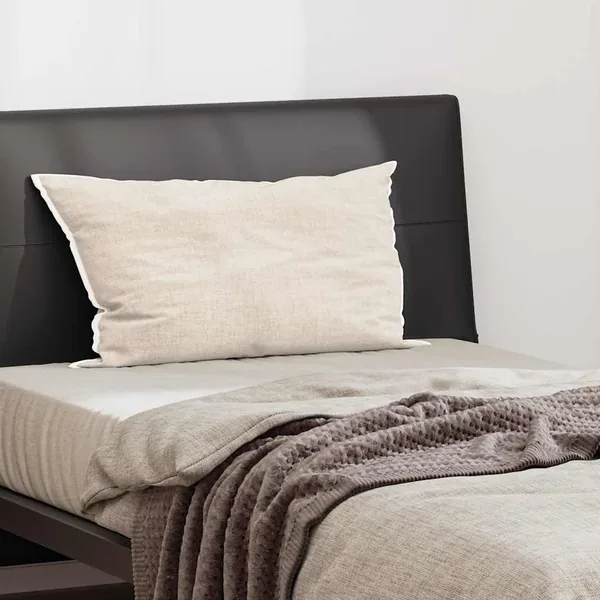 Oreiller avec oreiller Blanc 80 x 40 x 20 cm Polyester