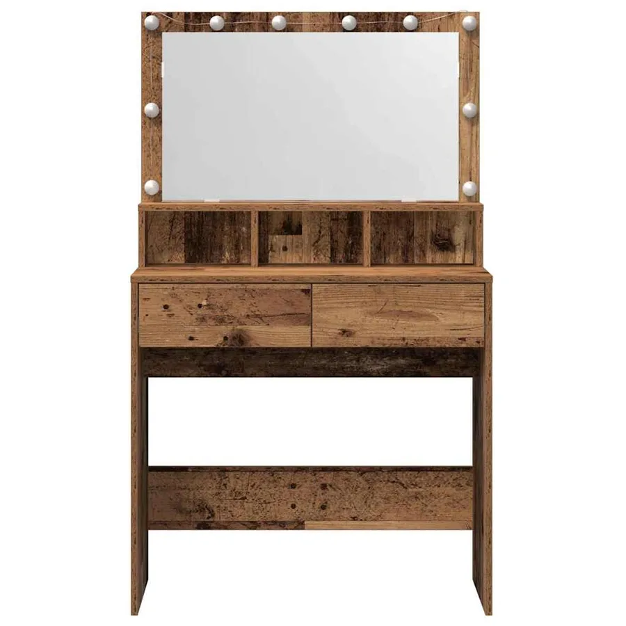 Table de Toilette avec tiroir Bois ancien 80 x 41 x 134,5 cm - 7
