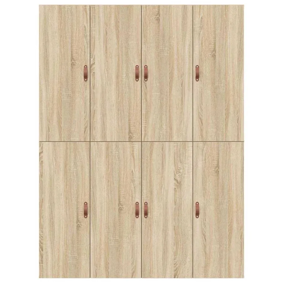 Cadre de lit avec rangement Chêne Sonoma 140 x 190 cm - 9