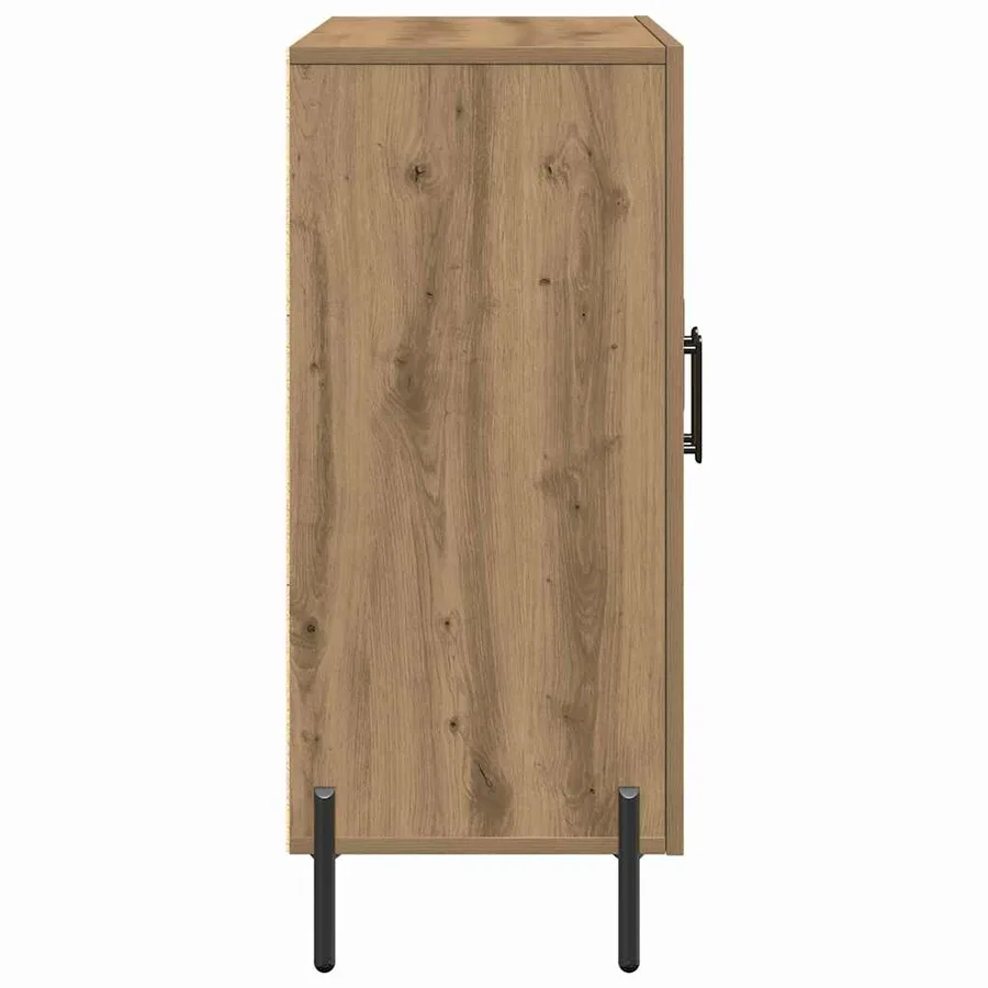 Buffet Chêne artisanal 90 x 34 x 80 cm Bois d'ingénierie - 7