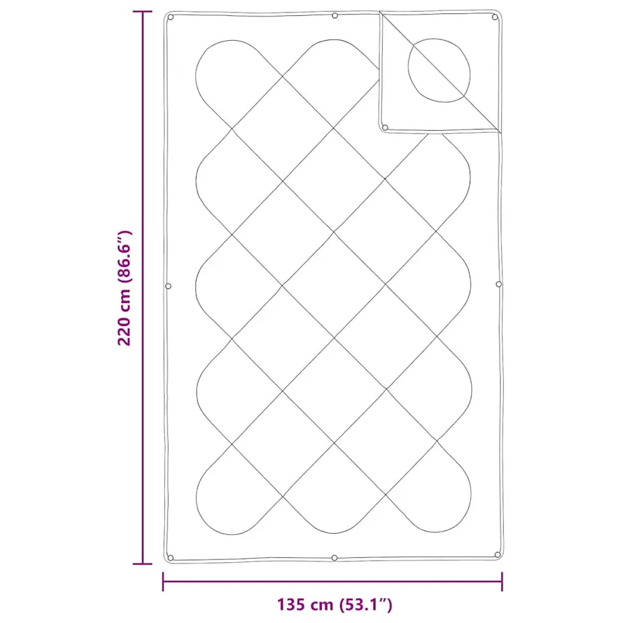 Duvet 2-en-1 Blanc 220 x 135 x 8 cm Polyester - 8