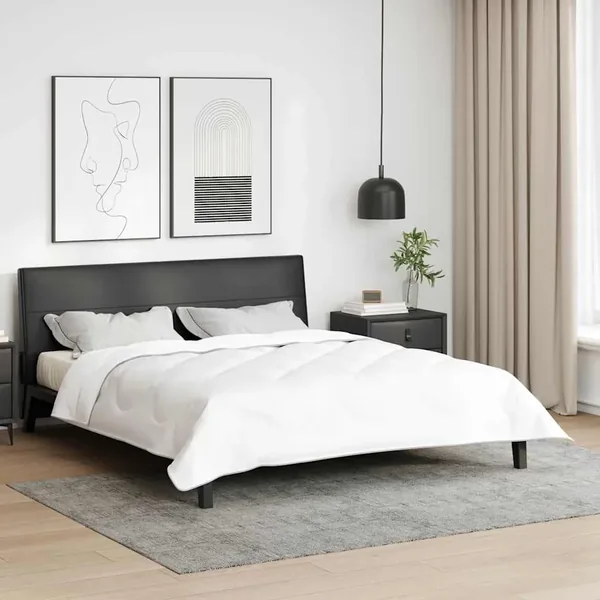 Duvet 2-en-1 Blanc 201 x 201 x 9 cm Polyester
