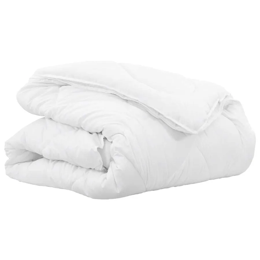 Duvet 2-en-1 Blanc 240 x 220 x 8 cm Polyester - 2