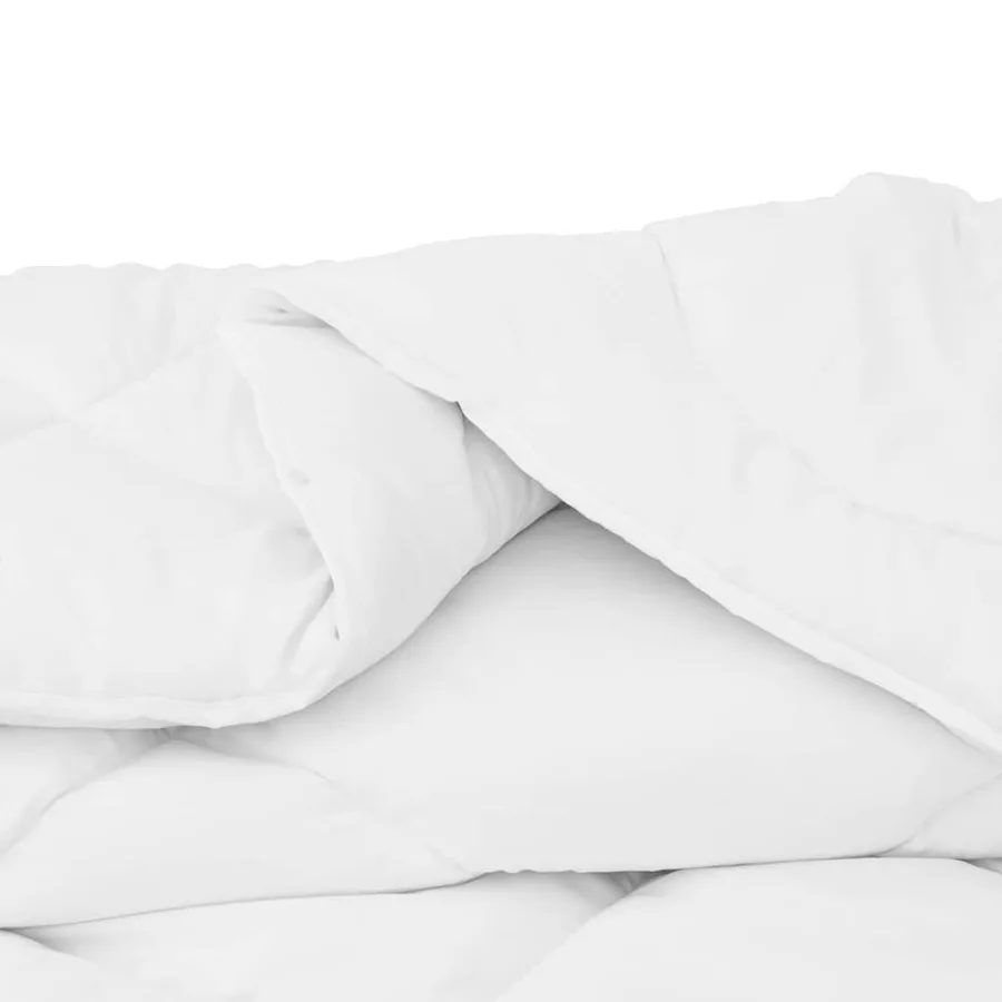 Duvet 2-en-1 Blanc 240 x 220 x 8 cm Polyester - 7