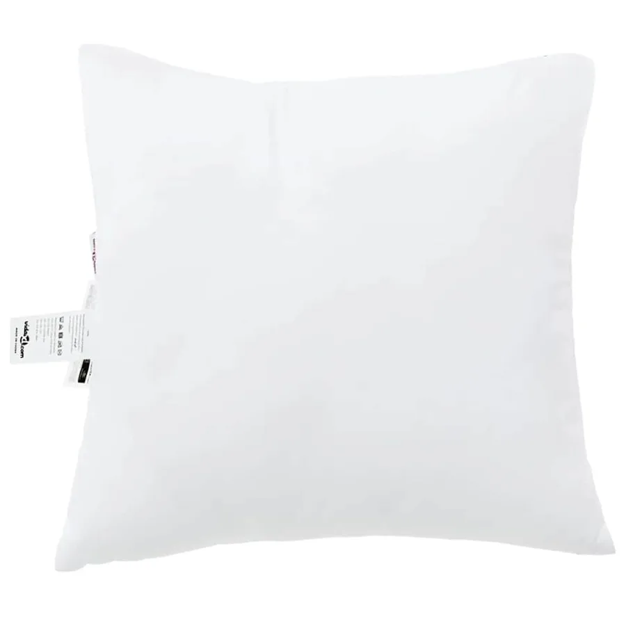 Oreiller avec oreiller 2 pcs Blanc 41 x 40 x 20 cm Polyester - 2