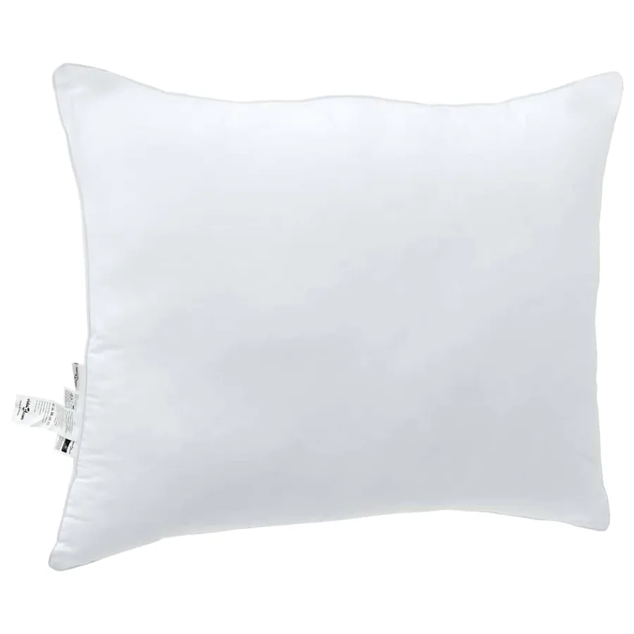 Oreiller 2 pcs Blanc 70 x 60 x 20 cm Coton et polyester - 2