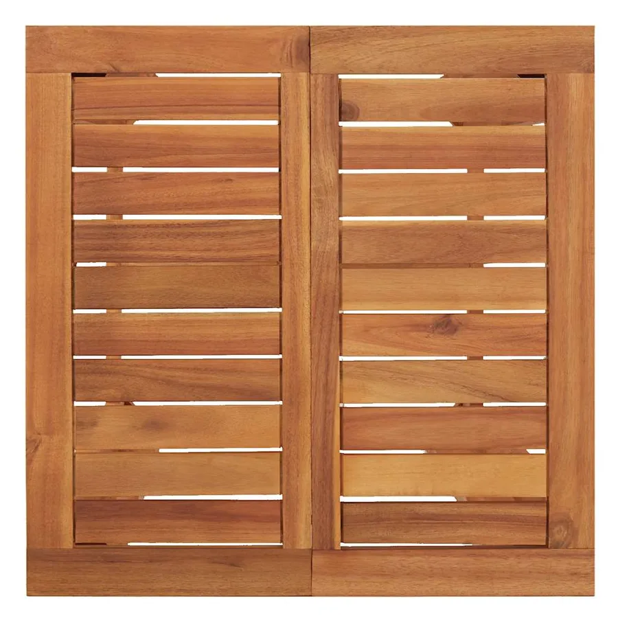 Ensemble de bar de jardin 5 pcs bois d'acacia solide - 7