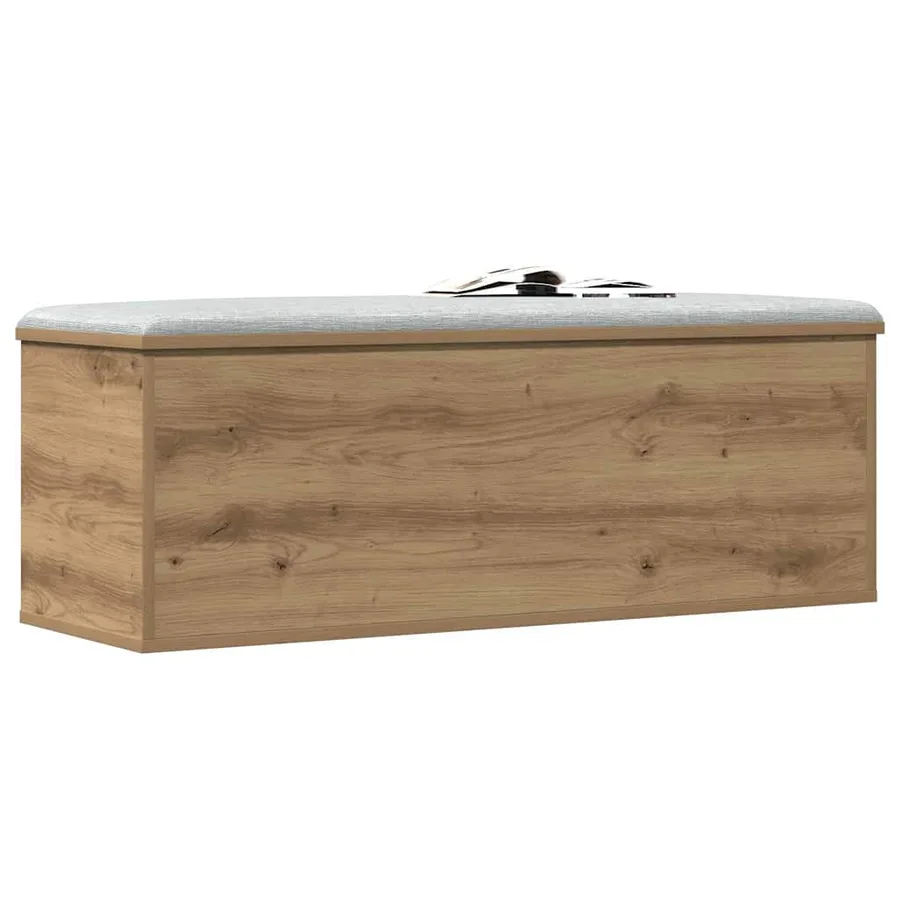 Boîte de Rangement Chêne artisanal 102 x 35 x 35 cm - 3