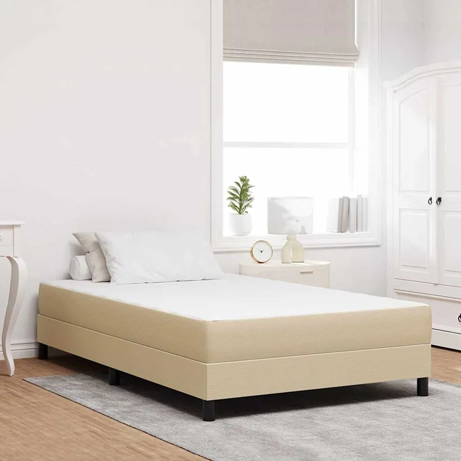 Matelas de Lit avec matelas Sauge 120 x 190 cm tissu