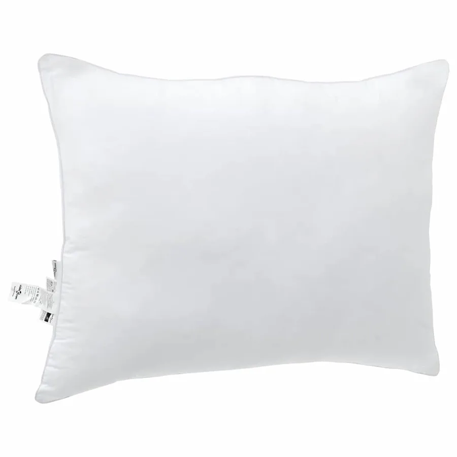 Oreiller 2 pcs Blanc 61 x 41 x 20 cm Coton et polyester - 2