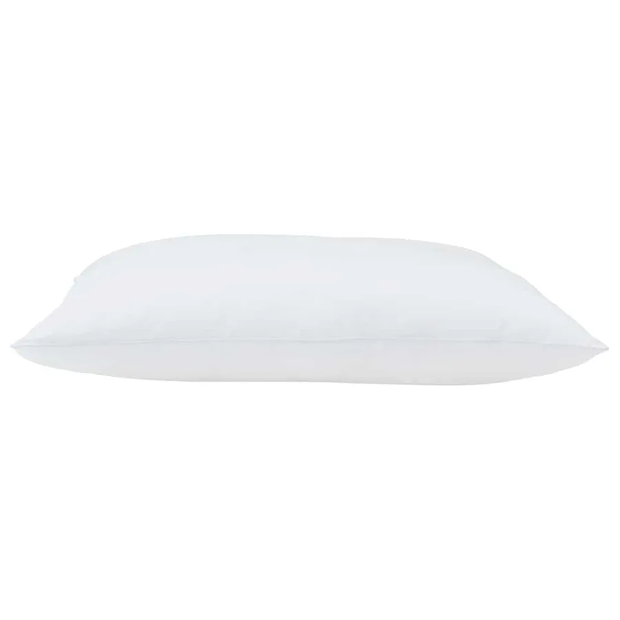 Oreiller 2 pcs Blanc 61 x 41 x 20 cm Coton et polyester - 5