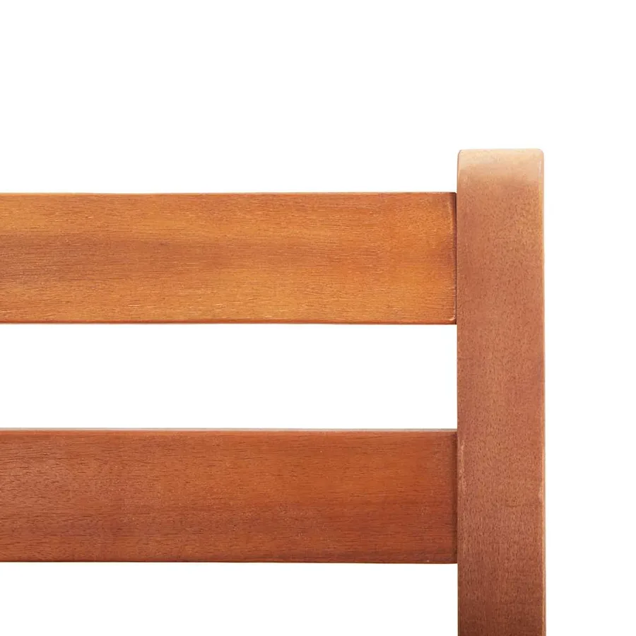 Chaises de bar lot de 2 bois d'acacia solide - 6