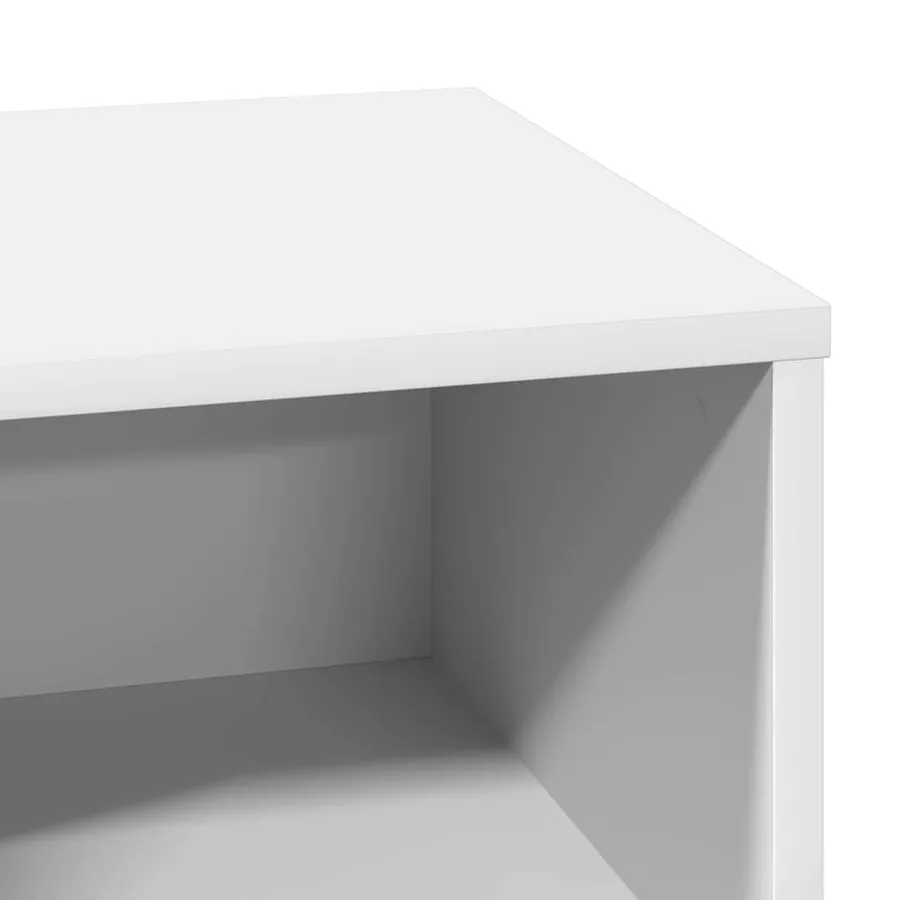 Cabinet de chevet avec tiroir 2 pcs Blanc 50 x 34,5 x 50 cm. - 11