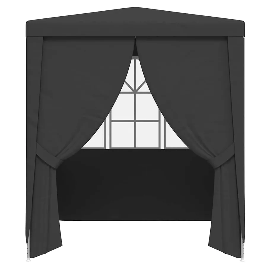 Tente de réception et parois latérales 2x2 m Anthracite 90 g/m² - 4