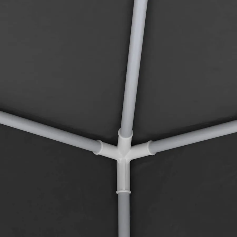 Tente de réception et parois latérales 2x2 m Anthracite 90 g/m² - 7