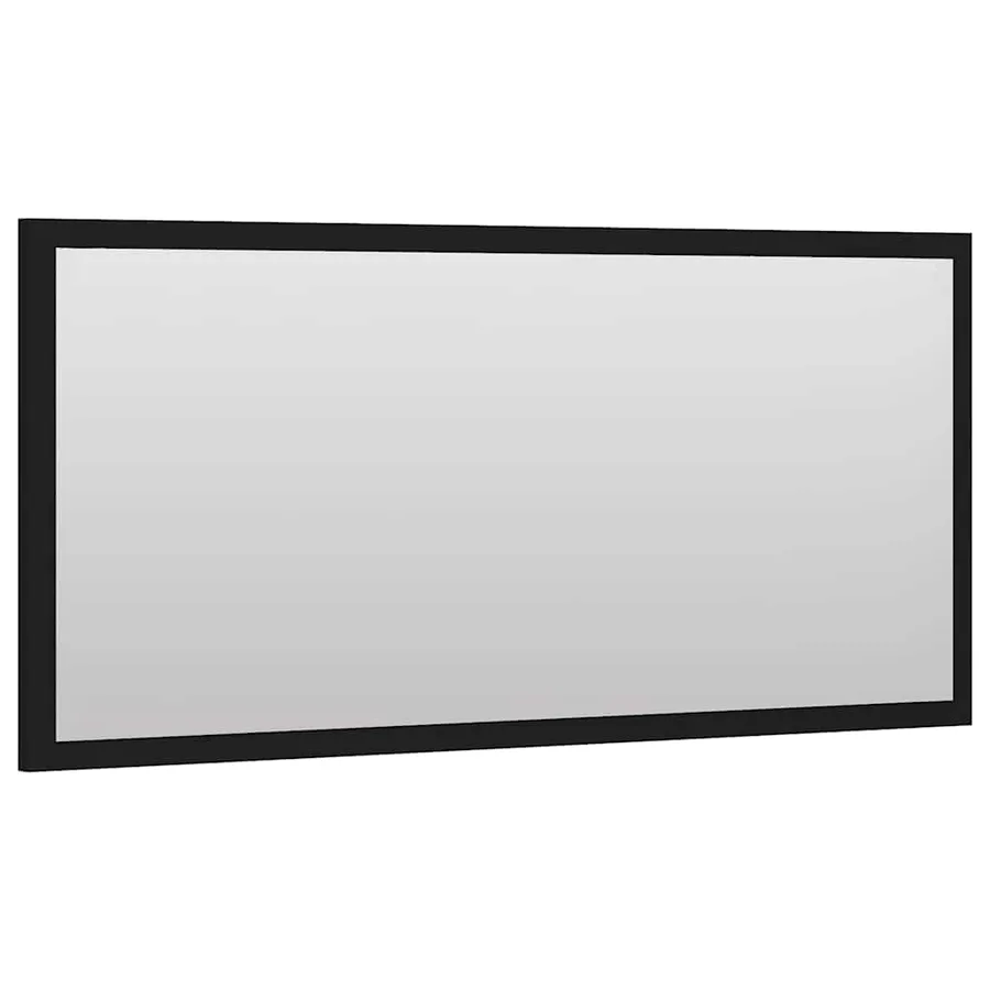 Ensemble de meubles salle de bain 2 pcs noir bois d'ingénierie - 7