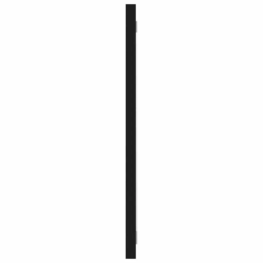 Ensemble de meubles salle de bain 2 pcs noir bois d'ingénierie - 9