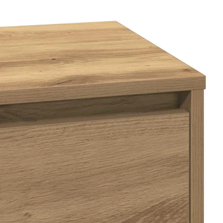 Cabinet de chevet Chêne artisanal 71 x 34,5 x 75 cm - 11
