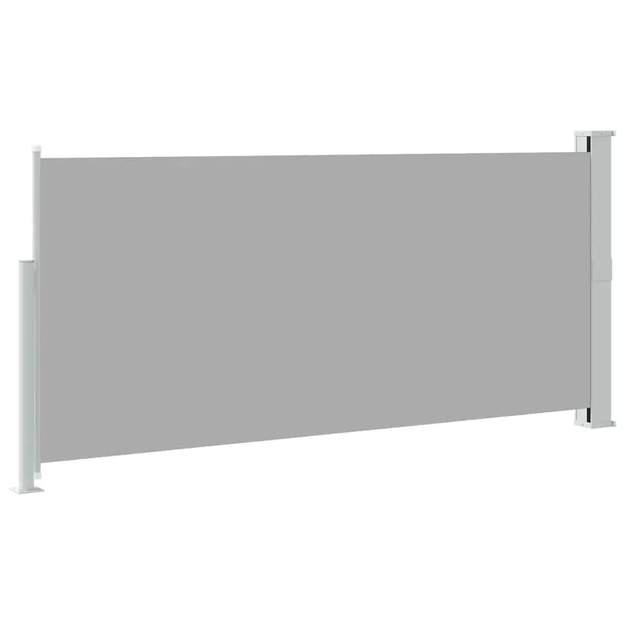 Auvent latéral rétractable 140 x 300 cm Gris - 6