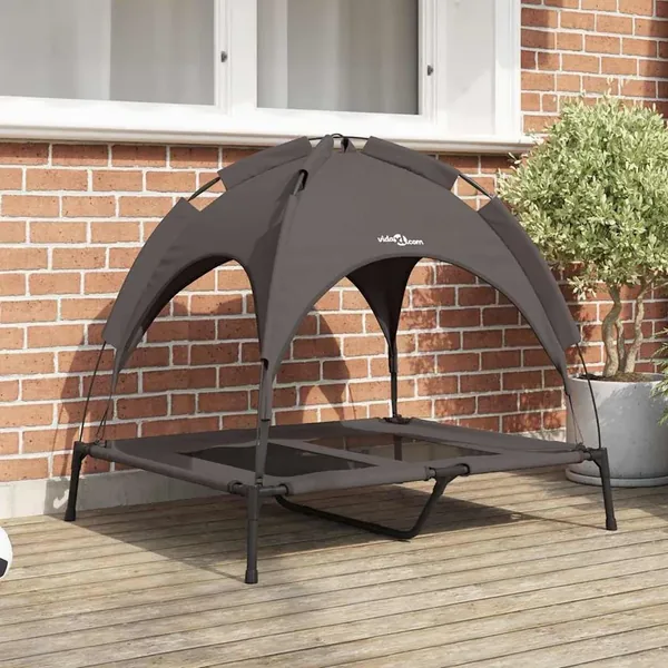 Lit pour Chien Marron 92 x 77 x 82,5 cm Acier