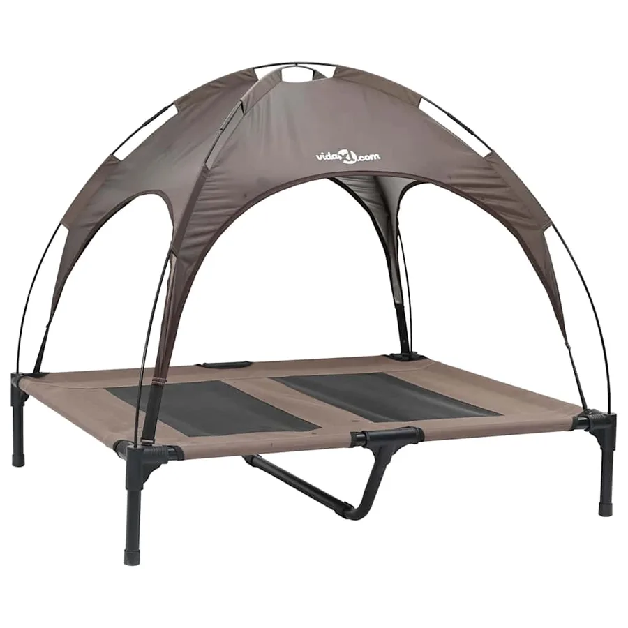 Lit pour Chien Marron 92 x 77 x 82,5 cm Acier - 2