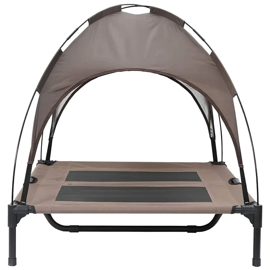 Lit pour Chien Marron 92 x 77 x 82,5 cm Acier - 5