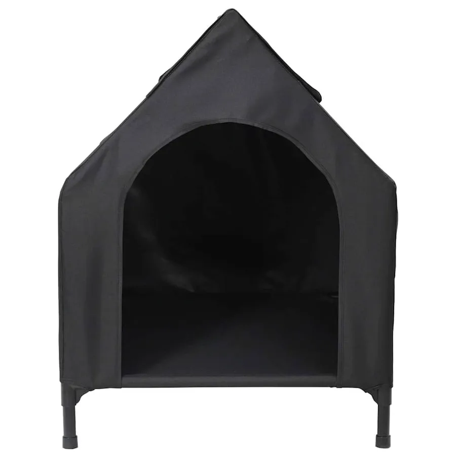 Maison pour animaux Noir 90 x 65 x 83 cm Acier - 4