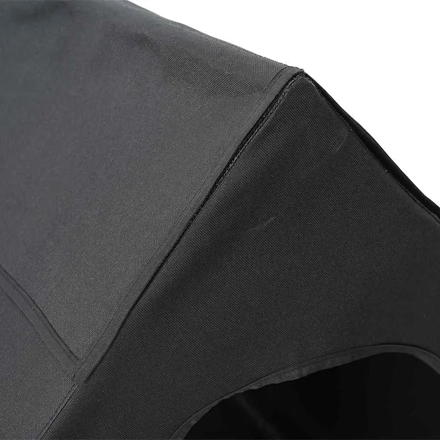 Maison pour animaux Noir 90 x 65 x 83 cm Acier - 7