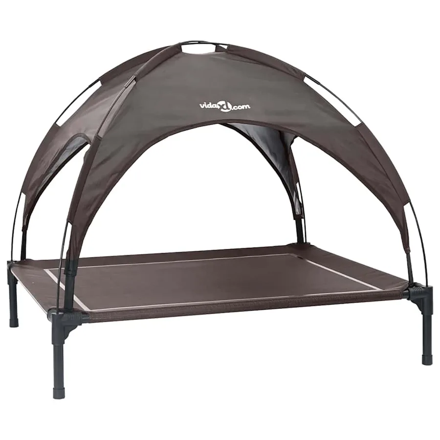 Lit pour Chien Marron 104 x 86 x 84,5 cm Acier - 2