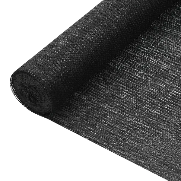 Filet brise-vue Noir 1,8x50 m PEHD 75 g/m²