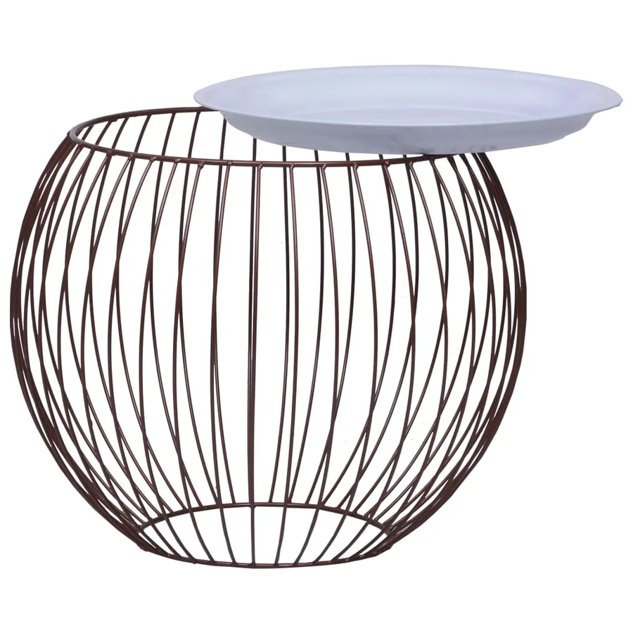 Table basse Doré Ø 41 cm - 2