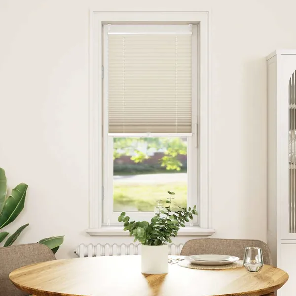Store plissé 40x125 cm Crème