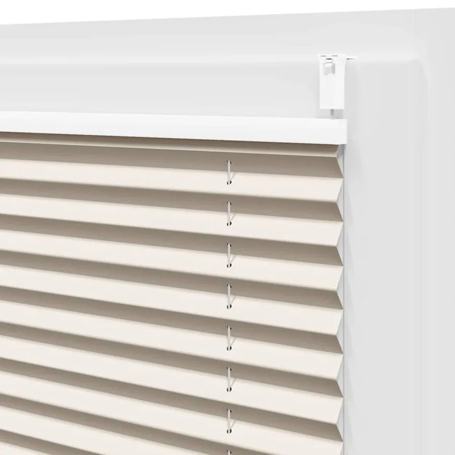 Store plissé 40x125 cm Crème - 7