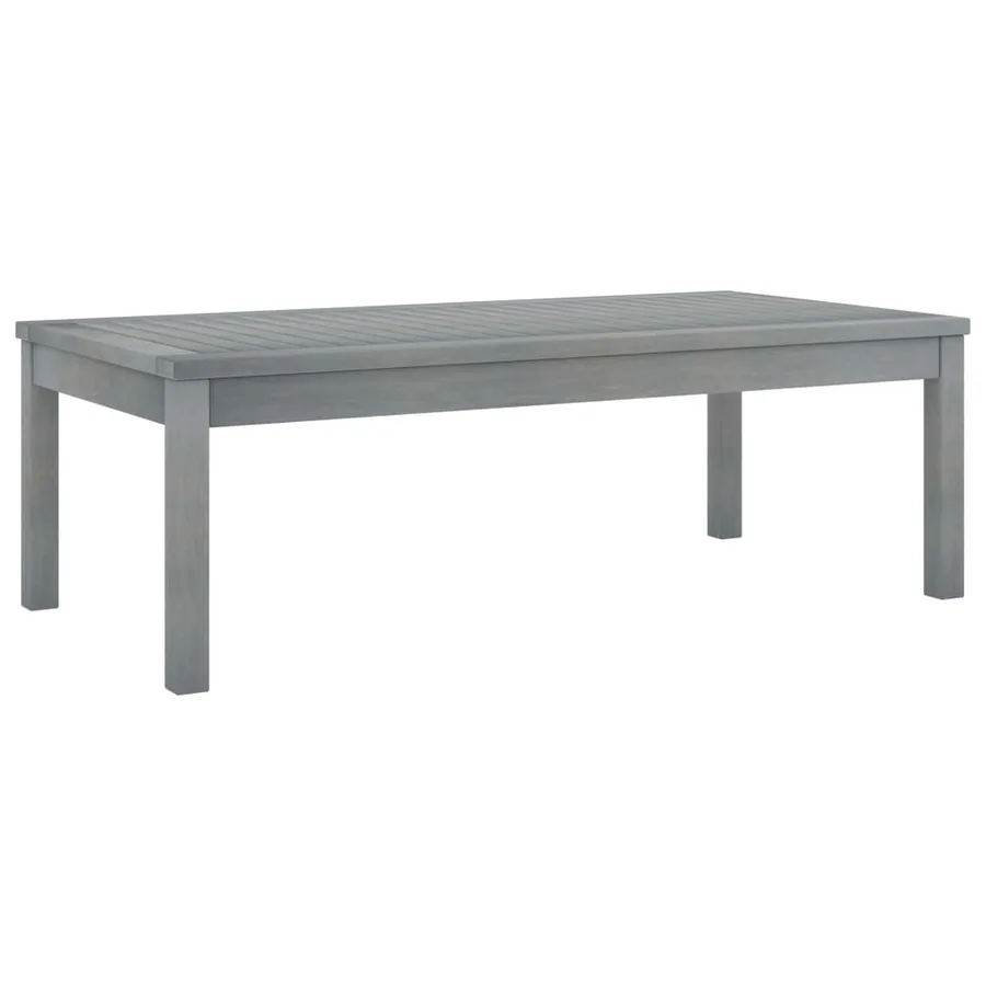 Salon de jardin 4 pcs avec coussins Bois d'acacia solide - 12