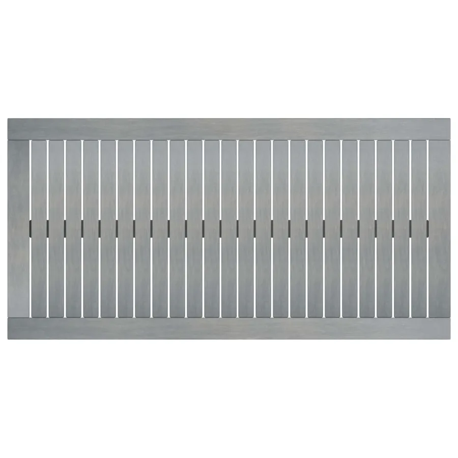 Salon de jardin 4 pcs avec coussins Bois d'acacia solide - 15