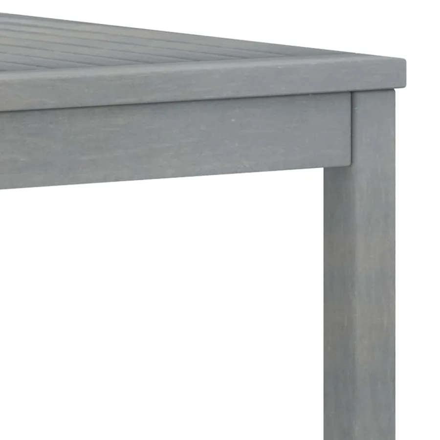 Salon de jardin 4 pcs avec coussins Bois d'acacia solide - 16